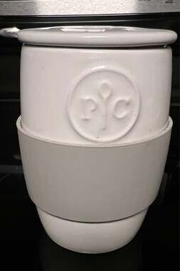 Pampered Chef Ceramic Egg Cooker